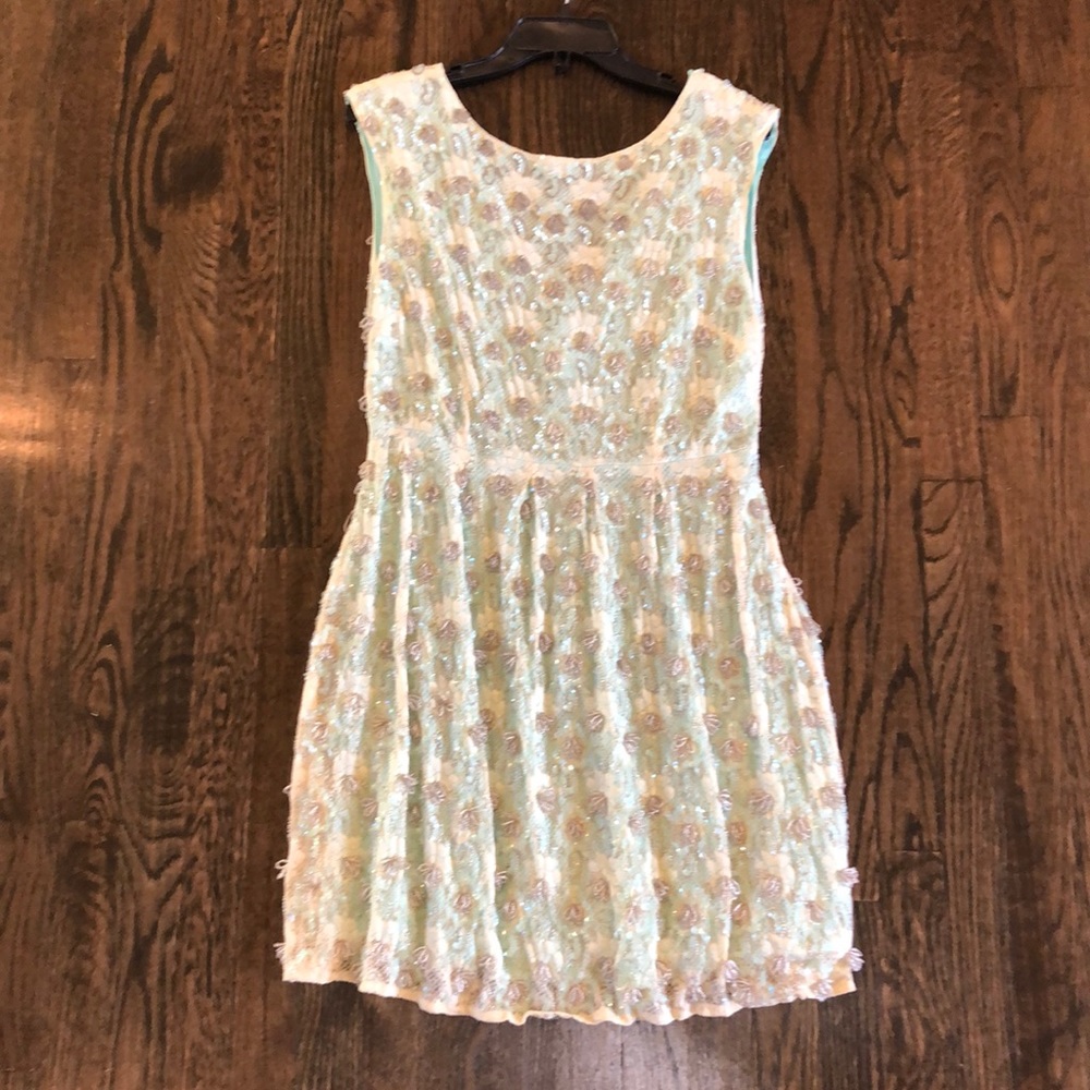 Top Shop beaded and sequin dress